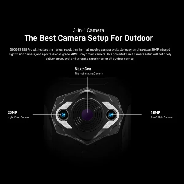 Doogee S98 Pro Dual Sim 256GB 8GB Смартфон