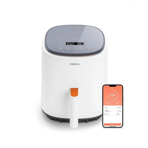 Cosori Lite Smart CAF-LI401S, XL 3.8L Еър Фрайър / Air Fryer, Бял