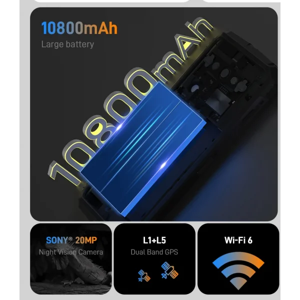 Doogee V30T Dual Sim 5G 256GB 12GB  Смартфон