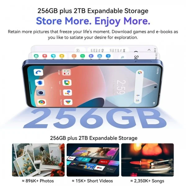 Blackview Oscal Tiger 13 Dual Sim 256GB 8GB Смартфон