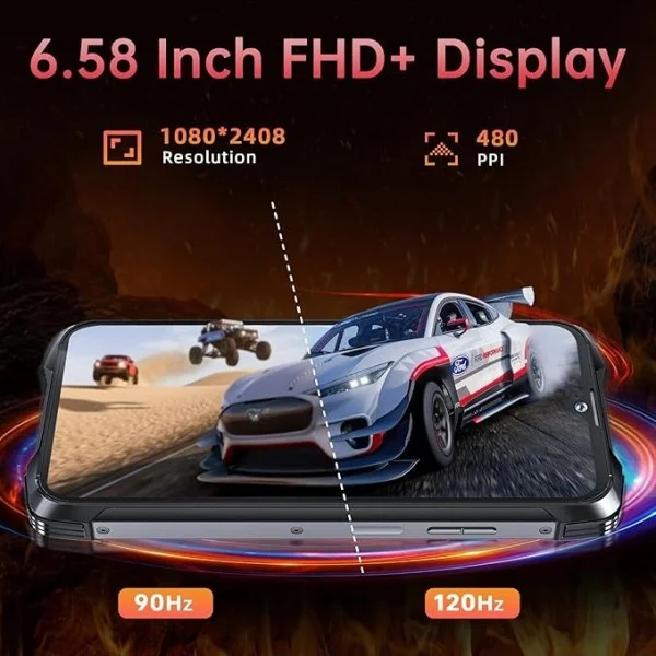 Cubot King Kong 9 Dual SIM 256GB 12GB Смартфон, черен