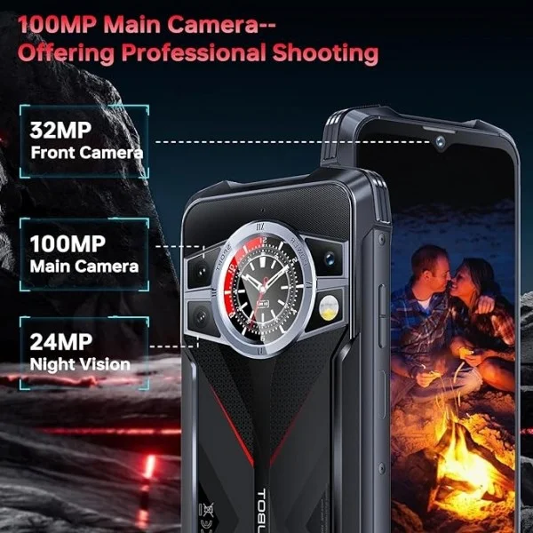 Cubot King Kong 9 Dual SIM 256GB 12GB Смартфон, черен