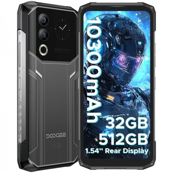 Doogee Blade 20 Ultra Dual Sim 512GB 8GB Смартфон, черен