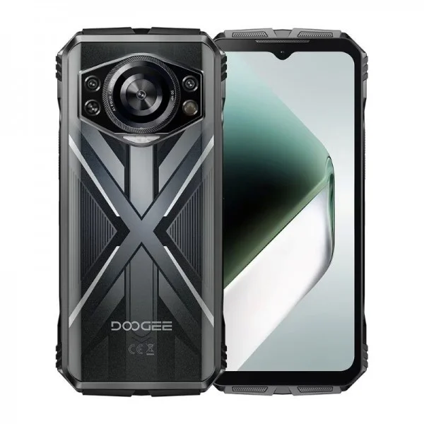Doogee S Cyber Pro Dual Sim 512GB 12GB Смартфон, сребрист