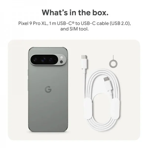 Google Pixel 9 Pro XL Dual Sim 128GB 16GB Смартфон, сив
