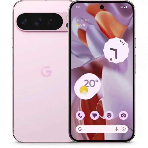 Google Pixel 9 Pro Dual Sim 128GB 16GB Смартфон, розов