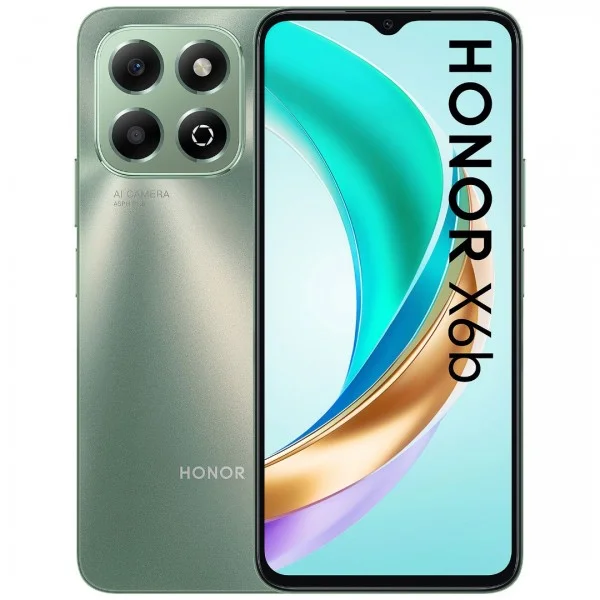 Honor X6b Dual Sim 128GB 4GB Смартфон, зелен