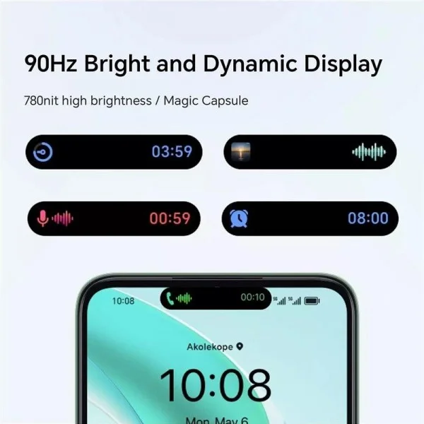 Honor X6b Dual Sim 128GB 4GB Смартфон, зелен