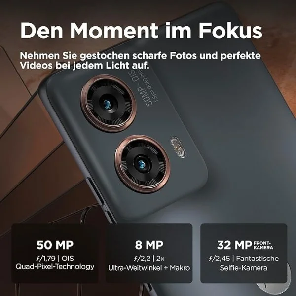 Motorola - Moto G85 Dual Sim 256GB 12GB Смартфон, сив