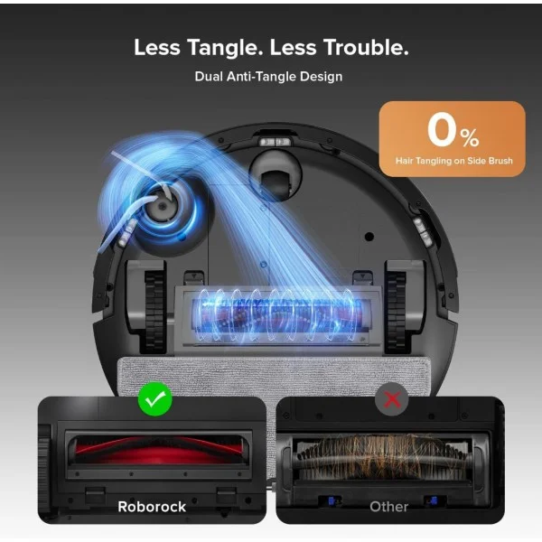 Roborock Q10 VF+ Прахосмукачка робот,черен