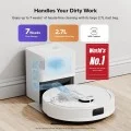 Roborock Q10 VF+ Прахосмукачка робот,бял