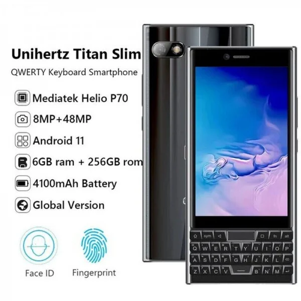 Unihertz Titan Slim Dual Sim 256GB 6GB Смартфон