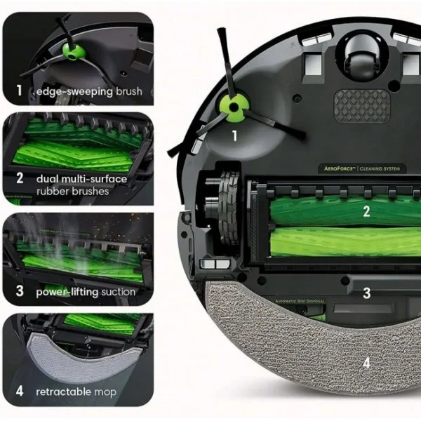 iRobot Roomba Combo j7 Прахосмукачка робот