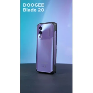 Doogee Blade 20 Dual Sim 128GB 4GB Смартфон, лилав
