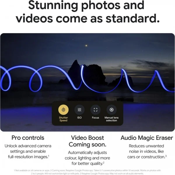 Google Pixel 8 Pro Dual Sim 128GB 12GB Смартфон, черен