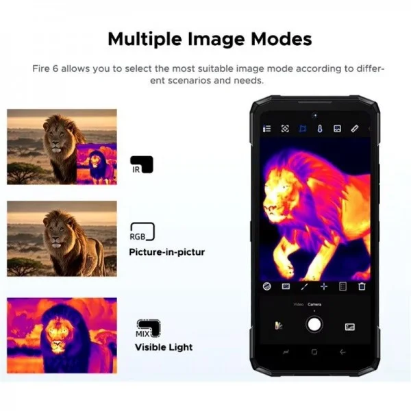 Doogee Fire 6 Dual Sim 256GB 6GB Смартфон