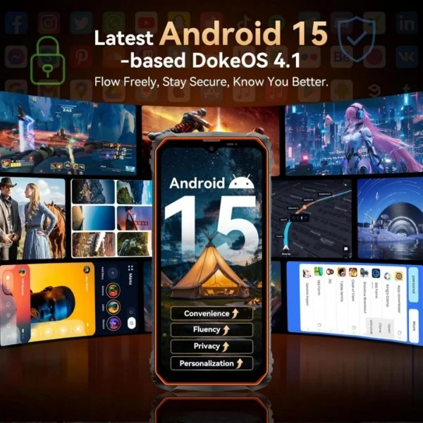 Blackview Oscal Marine 1 Dual SIM 128GB 4GB Смартфон