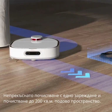 Dreame Bot W10 Pro Прахосмукачка робот, бяла