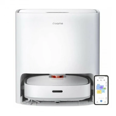 Dreame Bot W10 Pro Прахосмукачка робот, бяла