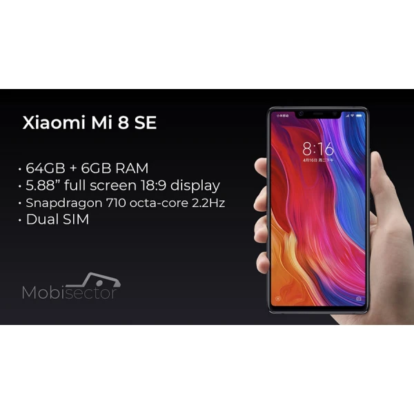 Xiaomi Mi 8 SE 64GB + 6GB RAM Цени - ТОП оферти за GSM