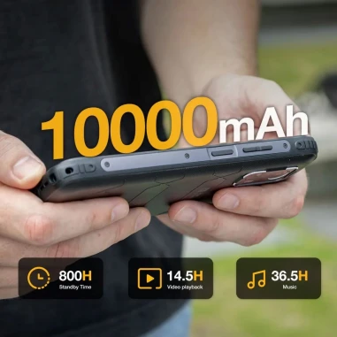 AGM H MAX Dual Sim 128GB 4GB Смартфон, черен