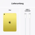 Apple iPad 10,9, (2025) 11th Gen, 128GB, жълт