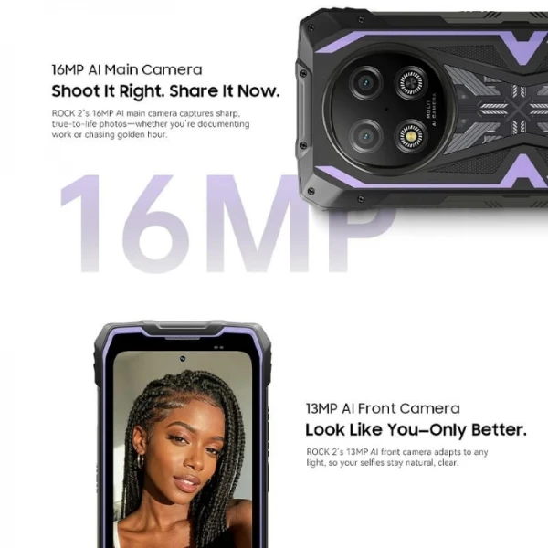 Blackview Rock 2 Dual SIM 256GB 12GB Смартфон