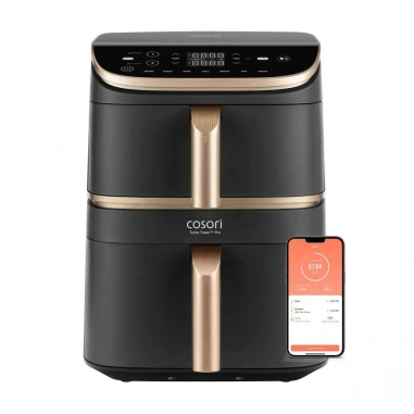 Cosori Turbo Tower Pro CAF-DC123S, 10.8L, Еър Фрайър / Air Fryer, Черен