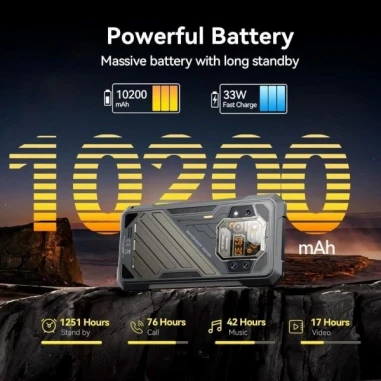 Cubot King Kong X Pro Dual Sim 256GB 12GB Смартфон