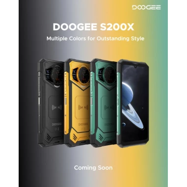 Doogee S200X Dual Sim  512GB 12GB Смартфон