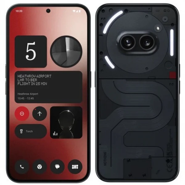 Nothing Phone 2A Dual Sim 128GB 8GB Смартфон, черен