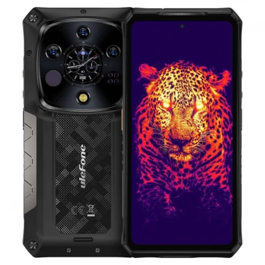 Ulefone Armor 28 Ultra Thermal Dual Sim 1TB 16GB Смартфон, черен