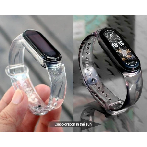 ПРОМЕНЯЩА СИ ЦВЕТА СИЛИКОНОВА КАИШКА  ЗА XIAOMI SMART BAND 6 / BAND 7