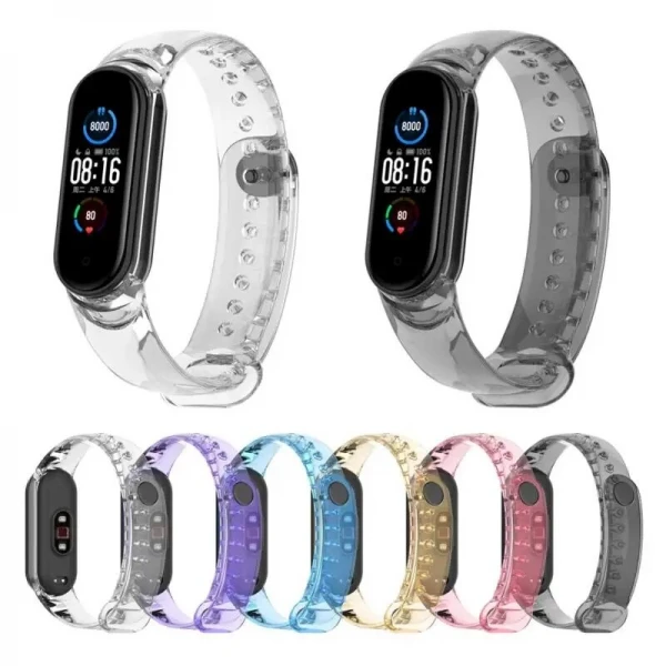 ПРОМЕНЯЩА СИ ЦВЕТА СИЛИКОНОВА КАИШКА  ЗА XIAOMI SMART BAND 6 / BAND 7