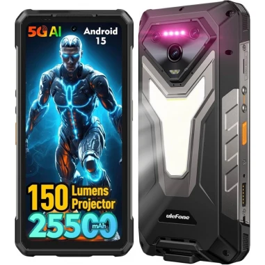 Ulefone Armor 34 Pro Plus Dual Sim 512GB 16GB Смартфон, черен