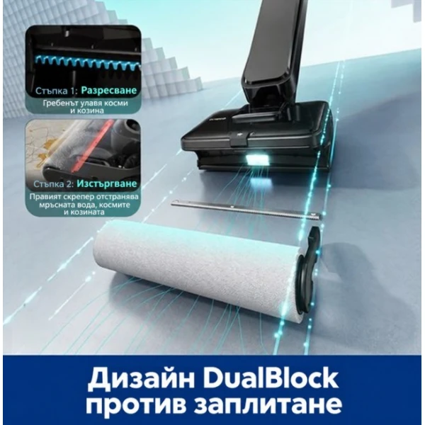 Tineco Floor One S9 Scientist Complete Безкабелна вертикална прахосмукачка