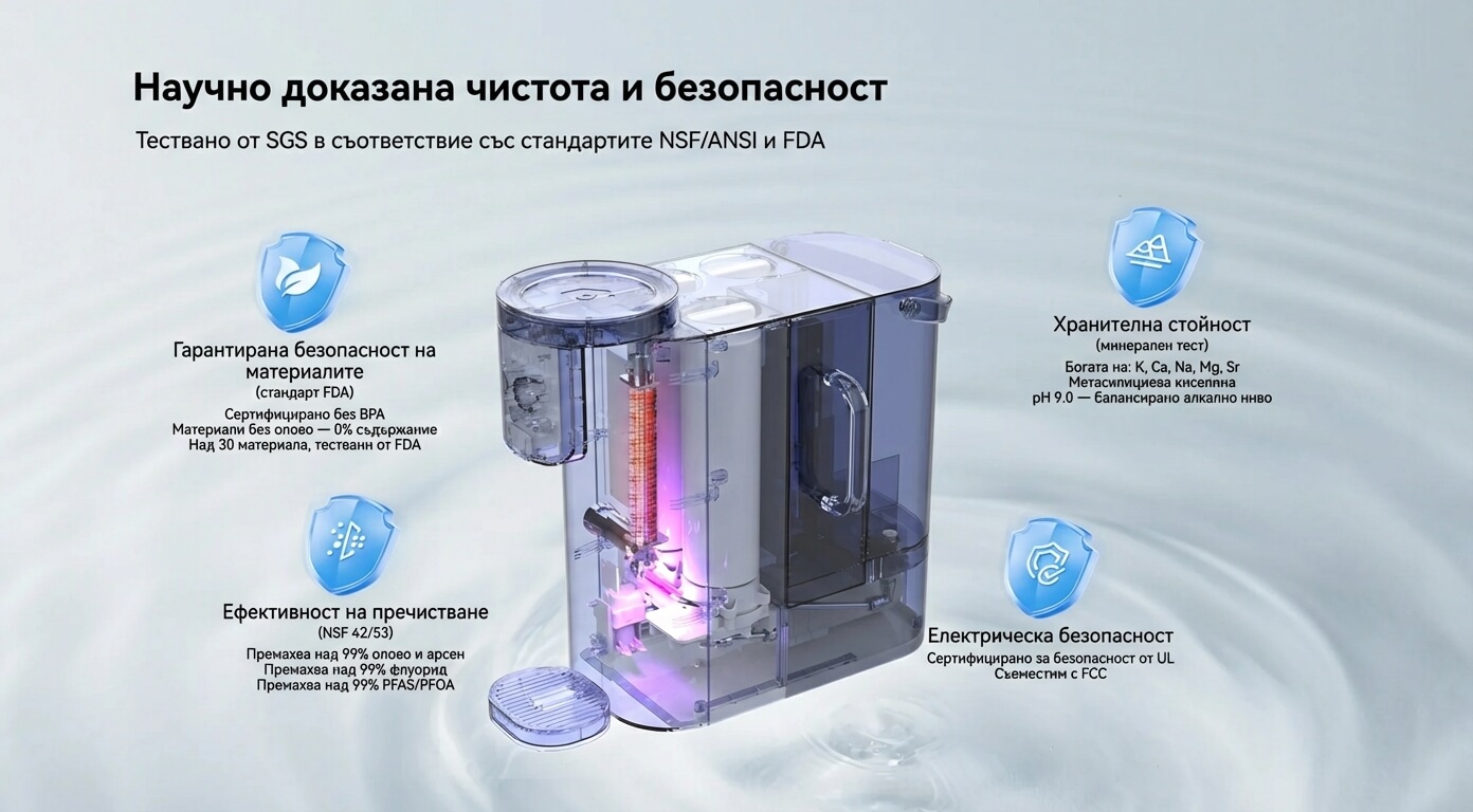 NatureFlow 10-степенна филтрация